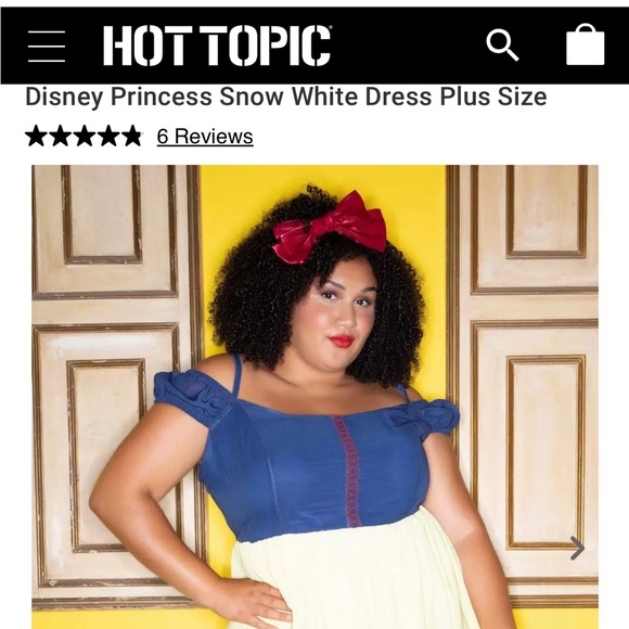 Disney Princess Snow White Dress Plus Size 22 - Picture 3 of 5